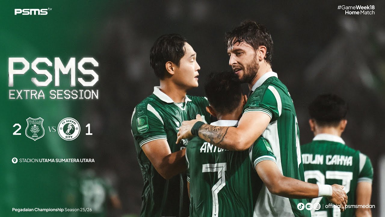 EXTRA SESSION | PSMS Medan 2-1 FC Bekasi City | Menutup putaran kedua dengan kemenangan 