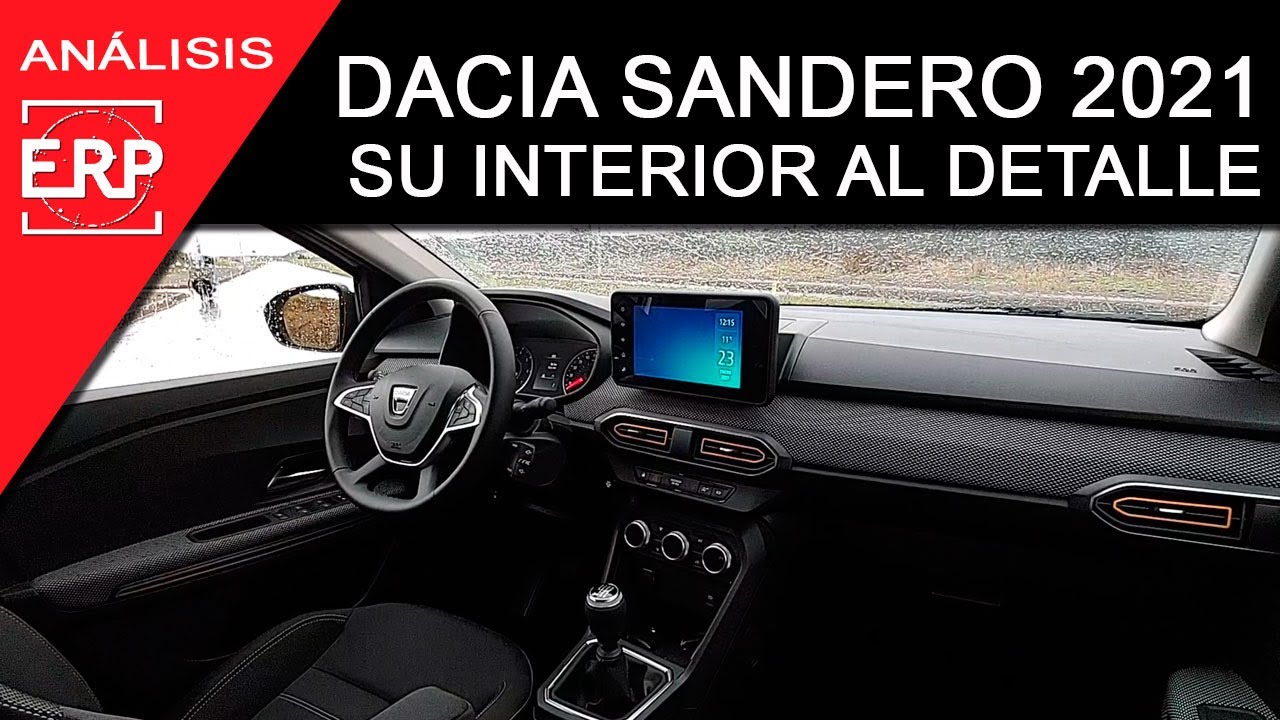 DACIA SANDERO Stepway 2021 / Análisis del INTERIOR con todo detalle.