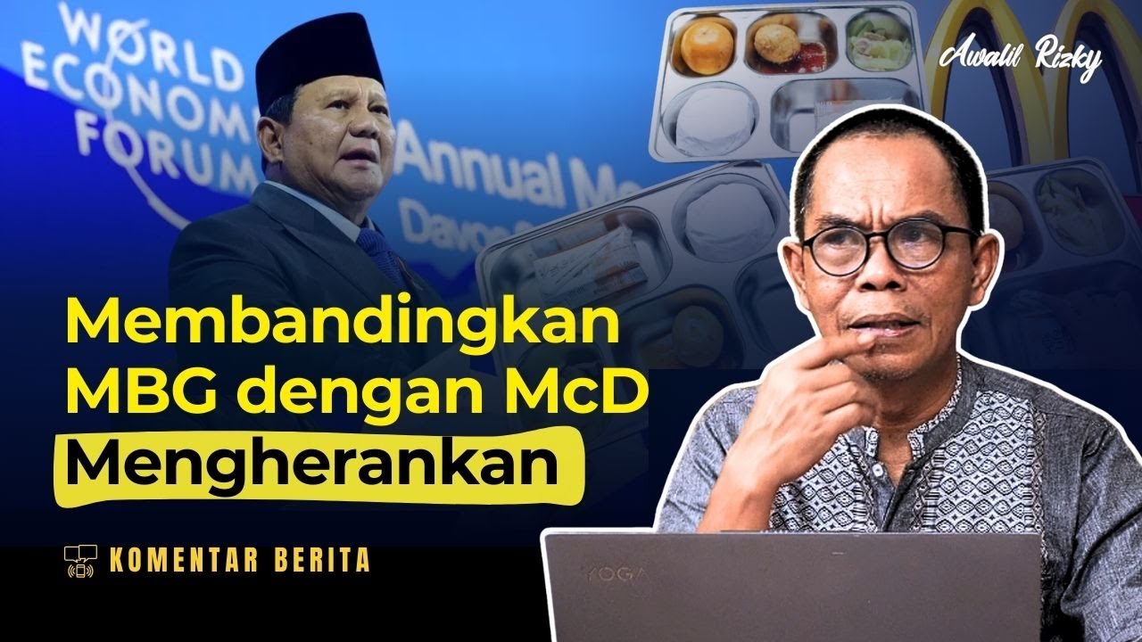 MBG vs McDonald’s: Program bagi-bagi kok dibandingkan yang cari laba, mengherankan! #komentarberita