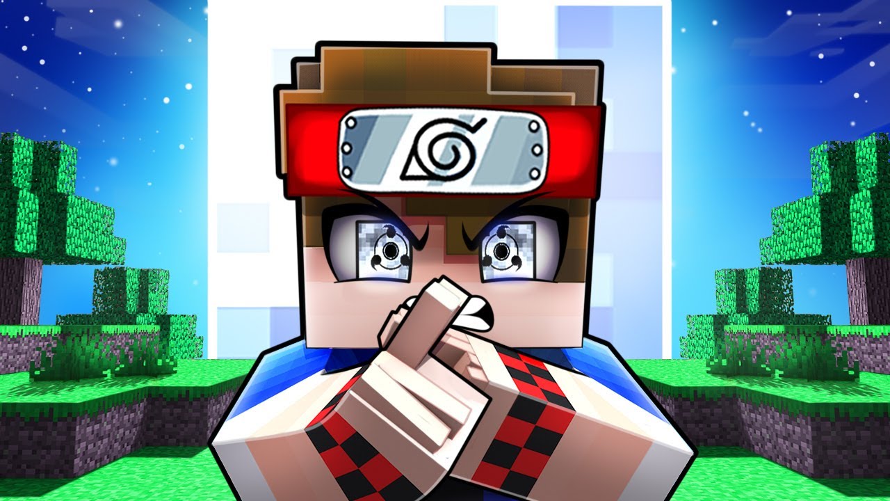 O SHARINGAN da LUA no NARUTO Minecraft!