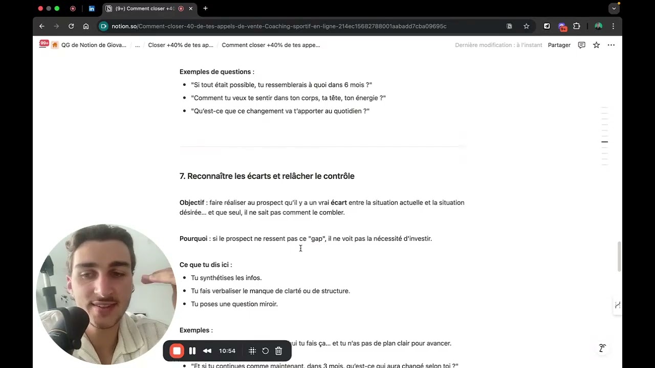 Comment closer +40% de tes appels de vente (Coaching sportif en ligne)