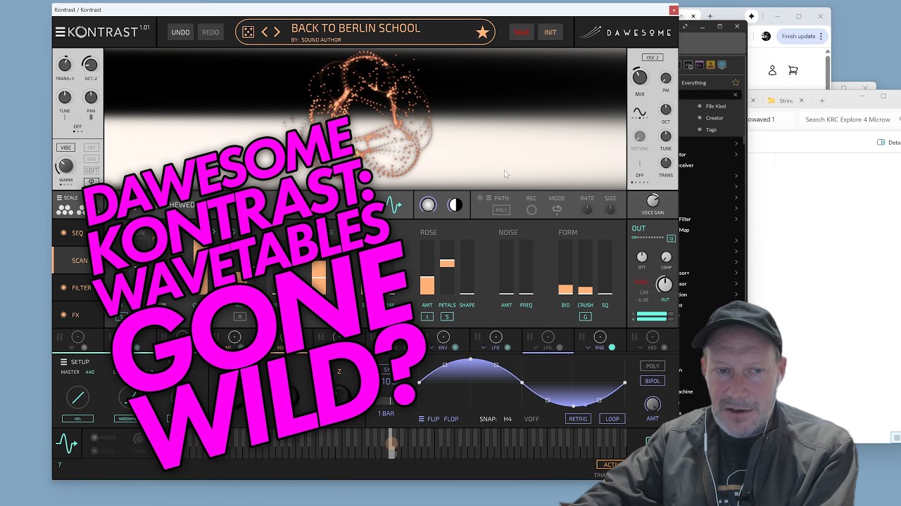 Dawesome Kontrast: Overview, review, and tips 'n' tricks... Wavetables gone WILD?!