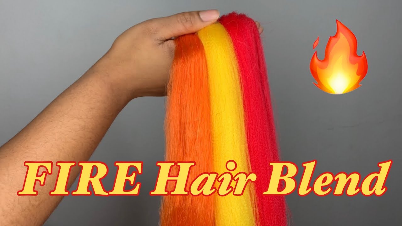 FIRE 🔥 Hair Blend | Blending Braiding Hair