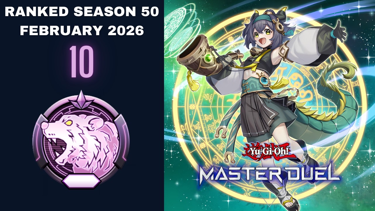 Dracotail | Climbing the Ranks Part 10 | Season 50 Ranked | Yugioh Master Duel