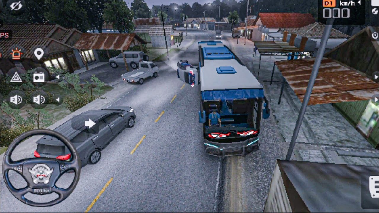 UNSTOPPABLE! 🌧️ Realistic Highway Rain Drive | Bus Simulator Indonesia Ultra Graphics