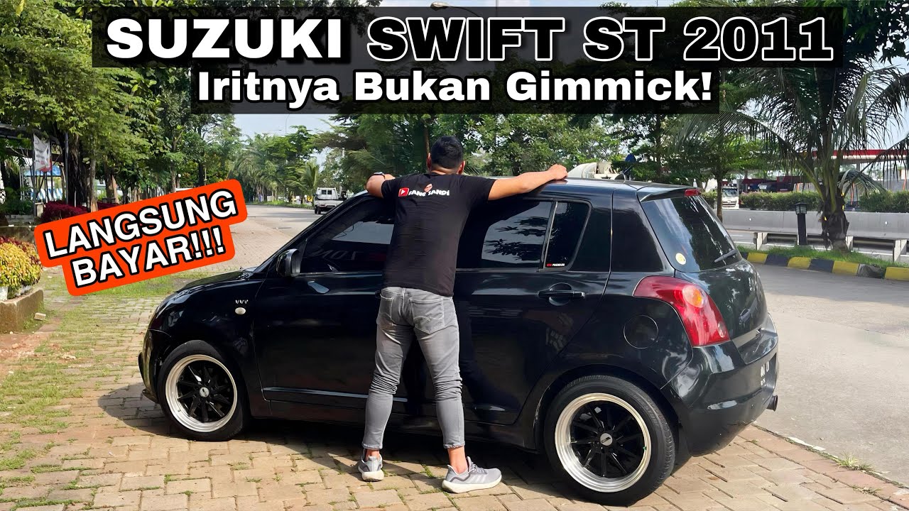TEST DRIVE SUZUKI SWIFT ST 2011 MANUAL | KONSUMSI BBM NYA IRIT BANGET | LANGSUNG BAYAR!!!