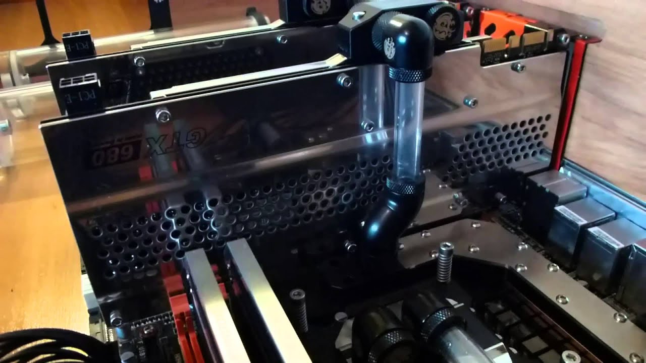 Custom Made Watercooled Desk - Part 2