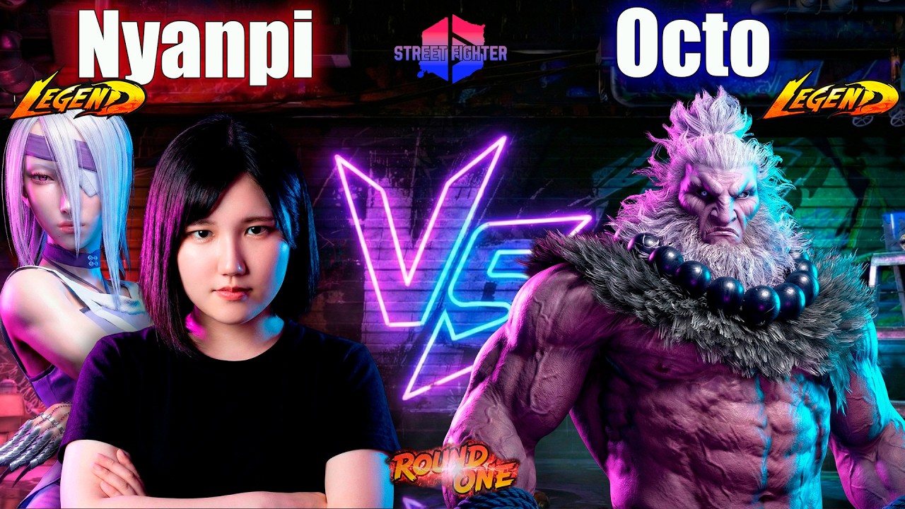 Nyanpi (A.K.I.) vs Octo (Akuma) ▰ Ultimate Poison Trap! | SF6