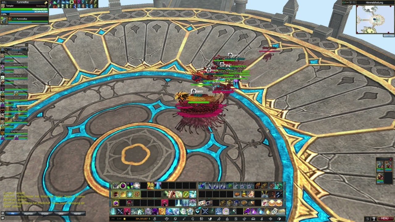 Rappelz Full Pull Duo Templer SkyFortress