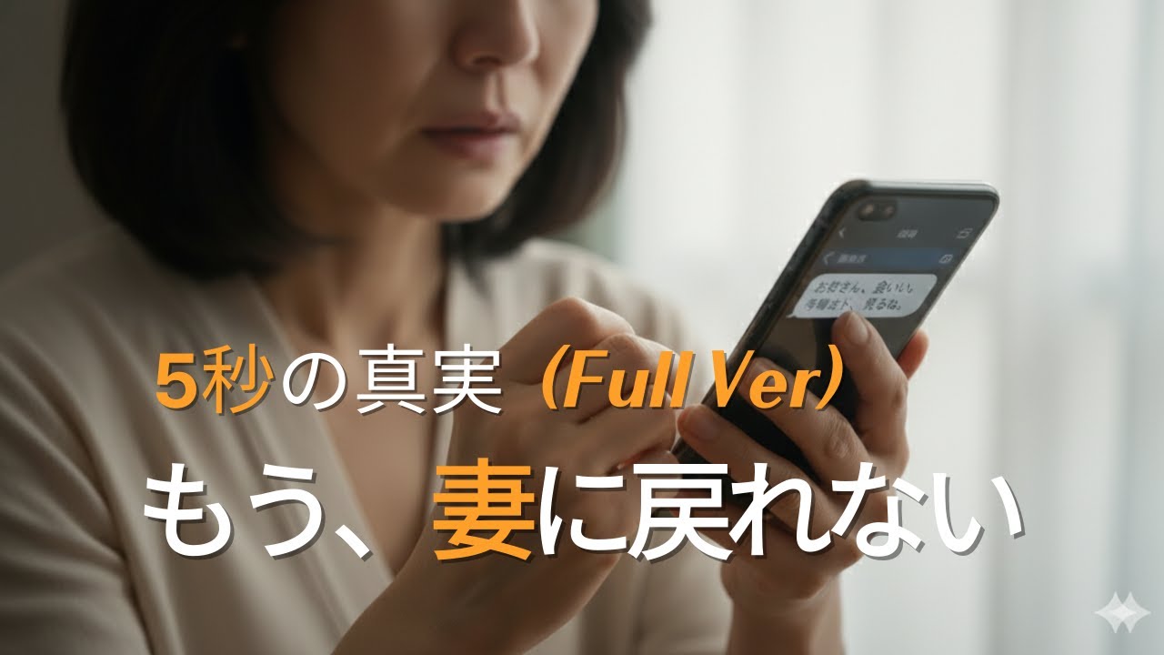 「もう、妻に戻れない」品川駅到着まで5分。震える指が選んだ、47歳主婦の衝撃の結末