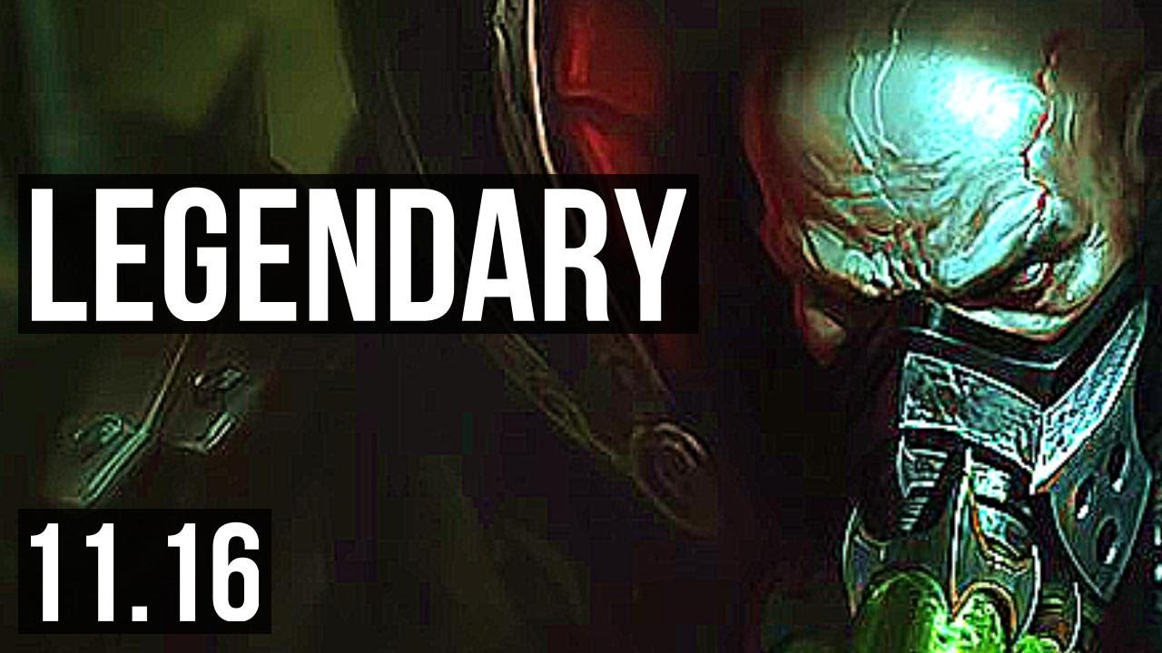 URGOT vs SION (TOP) | 13/0/12, Legendary, 500+ games | EUW Grandmaster | v11.16
