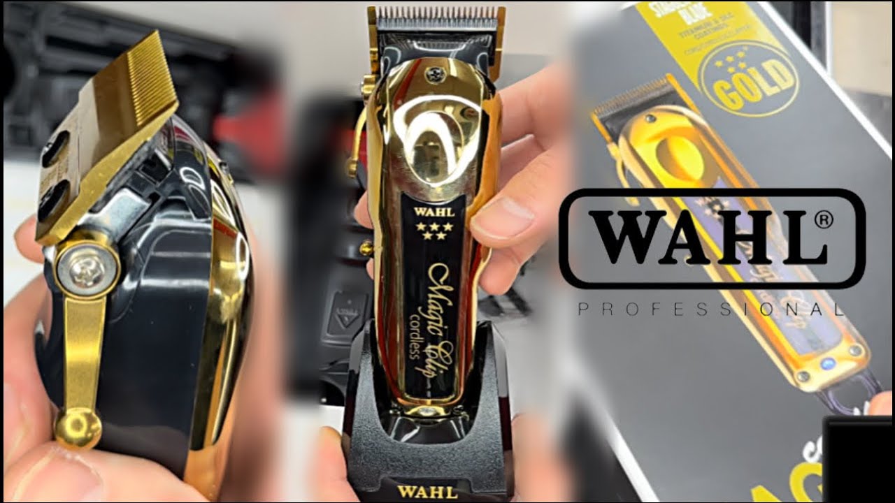 GOLD MAGIC CLIPS FROM WAHL UNBOXING | NAT3CUTS