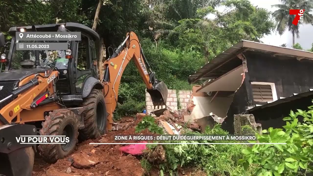 Zone à risques : début du déguerpissement à Mossikro