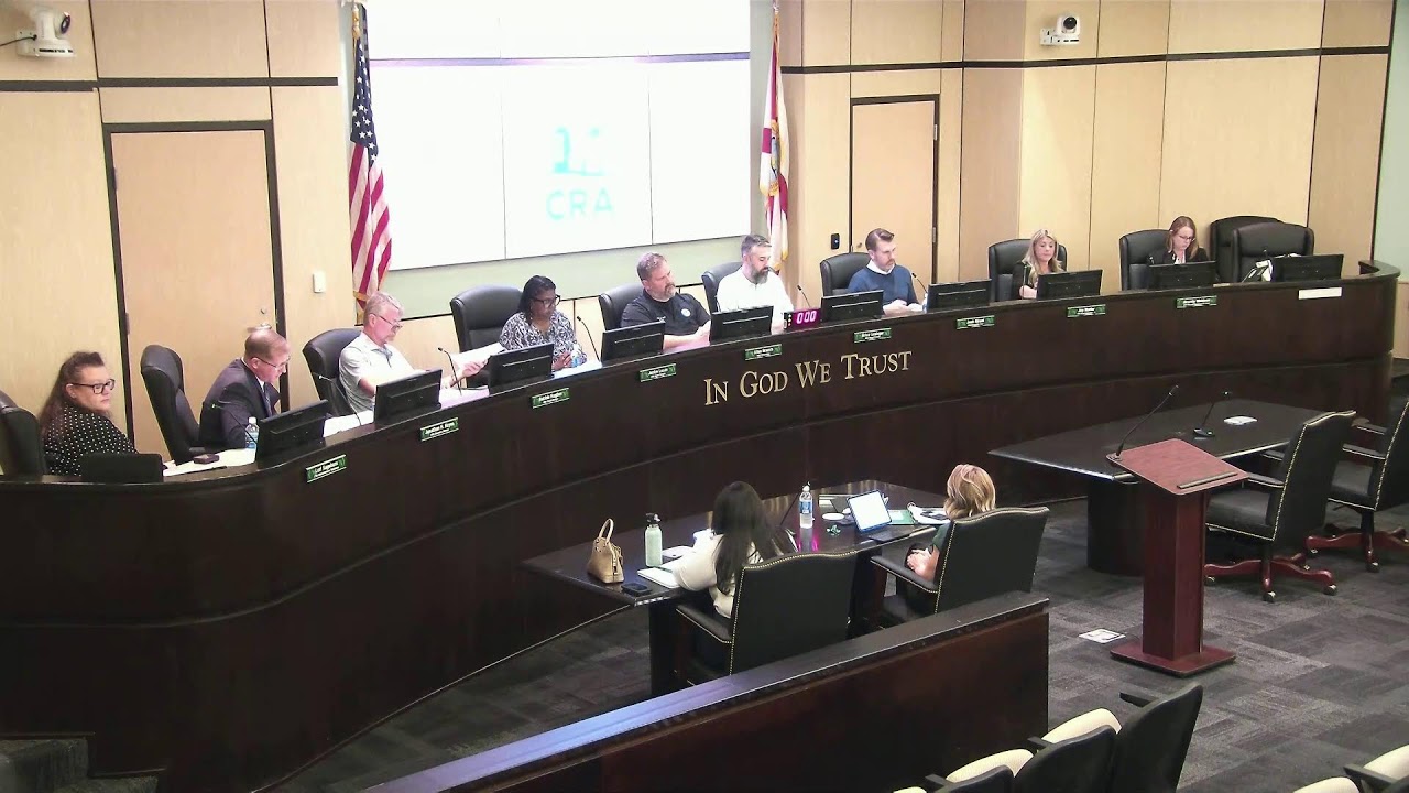 City of Panama City CRA Meeting 03032026
