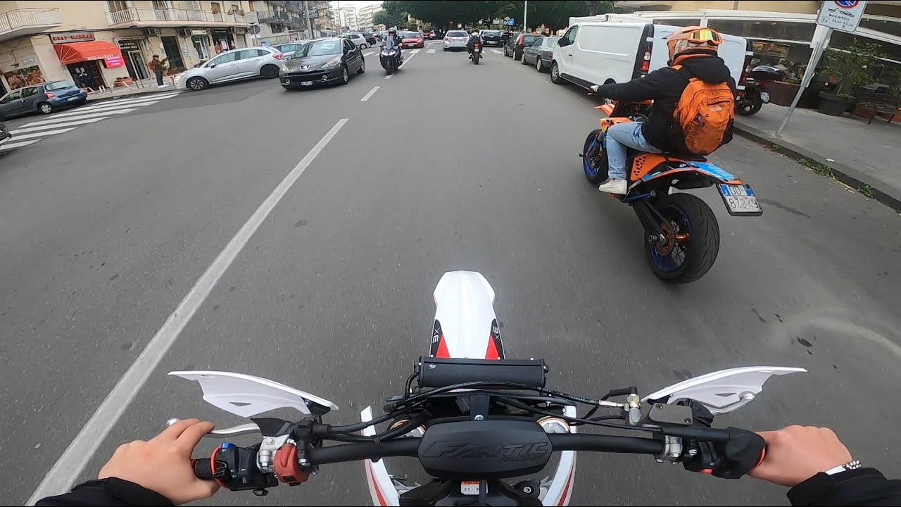 First ride fantic xe 125