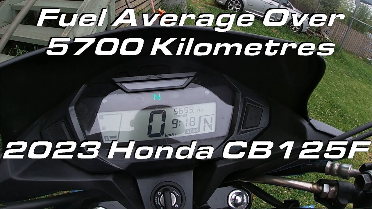 True Fuel Average of the CB125F