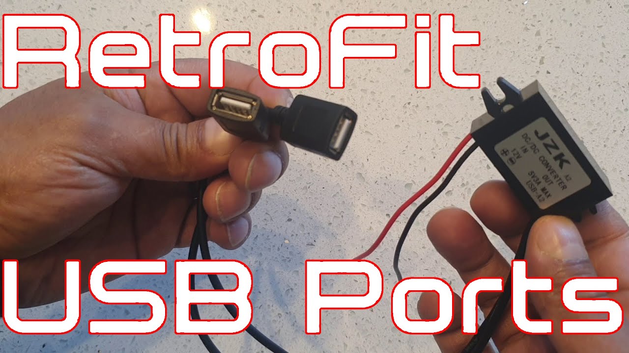 DIY Install USB Charging Ports on a Car 12V to 5V 3A - Audi/VW or Any Car