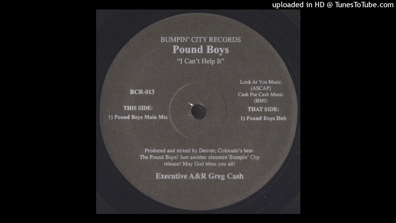 Pound Boys - I Can't Help It (Pound Boys Dub)