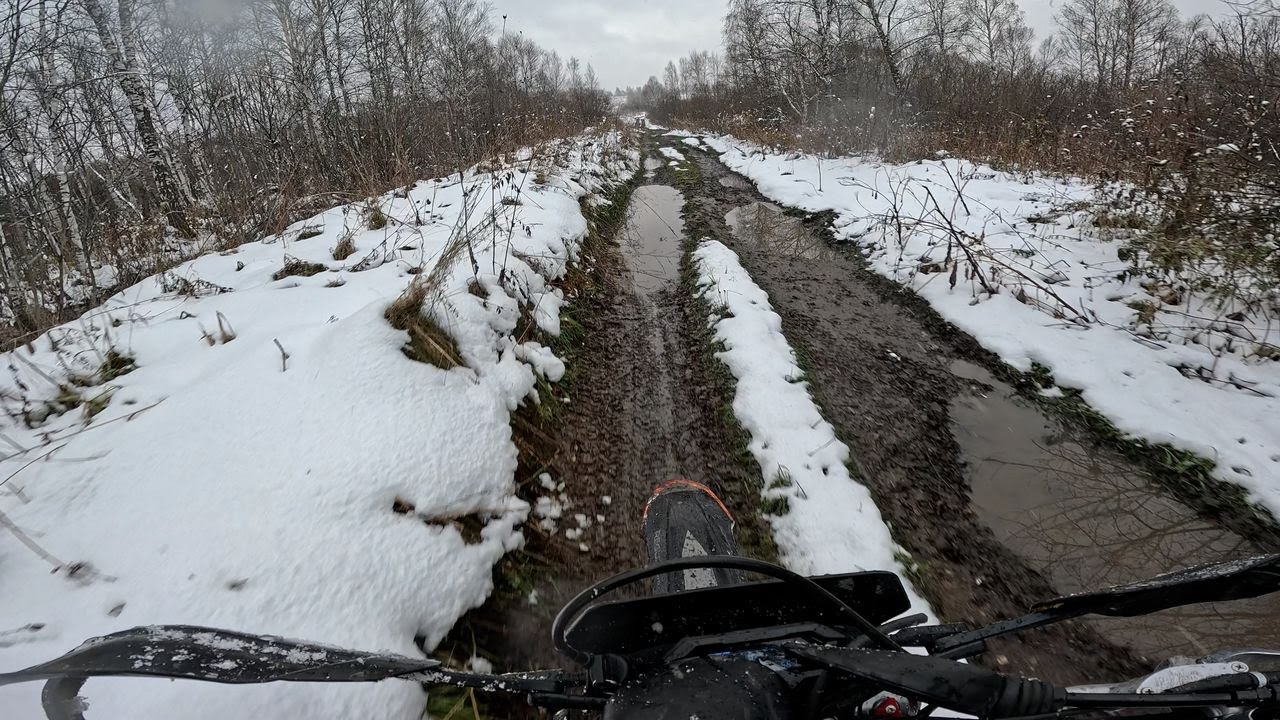 Regulmoto CR-X 300 Pro. Можно ли ездить зимой? Снег, лед и грязь. НЕ обзор.