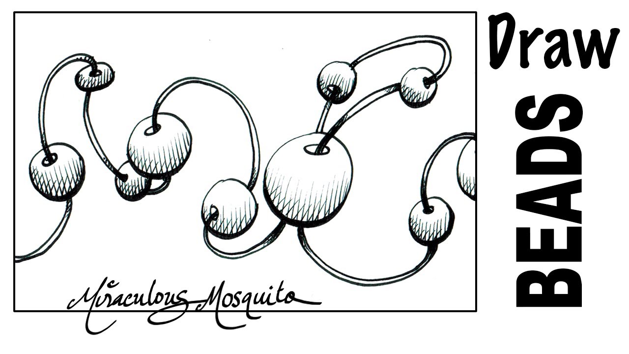 String of Beads - A Dangerous Doodle by Miraculous Mosquito