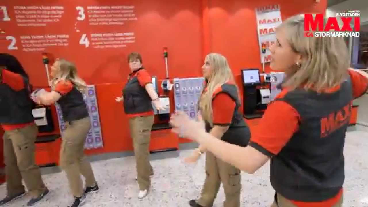 ICA Maxi Flygstaden dansar in nyöppningen