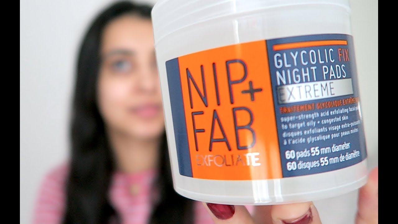 ОБЗОР: Ночные прокладки NIP + FAB GLYCOLIC FIX EXTREME | ASimpleMix