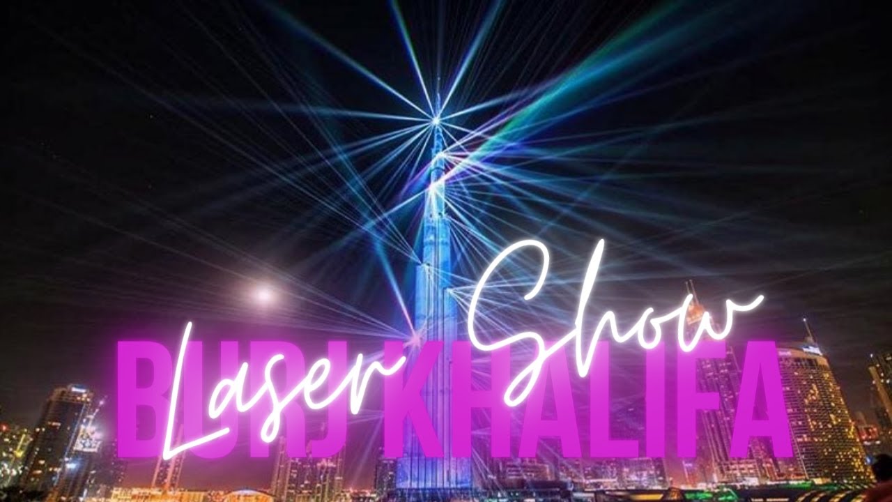 Dubai Burj Khalifa Laser Show | Spectacular | New Year Celebration 2018 |  Best in Vertical Mode