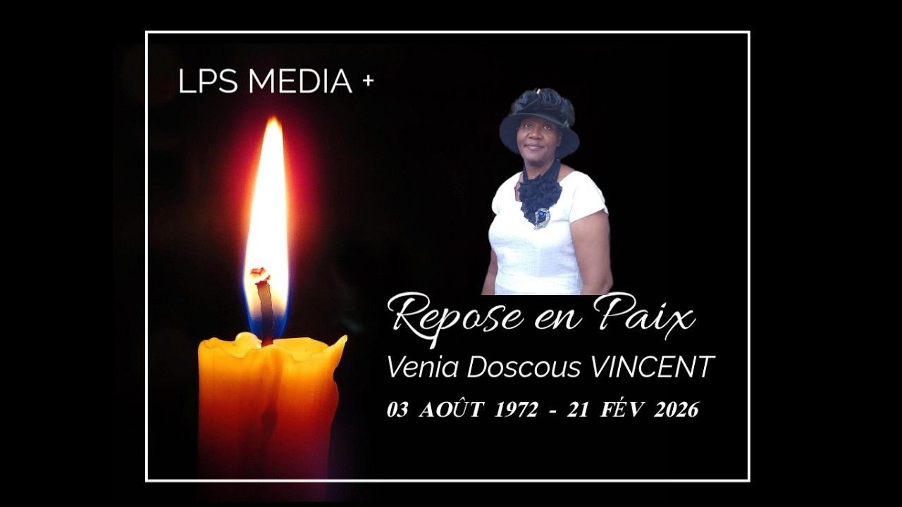 Cérémonie Funéraire de  Mme Venia Doscous VINCENT