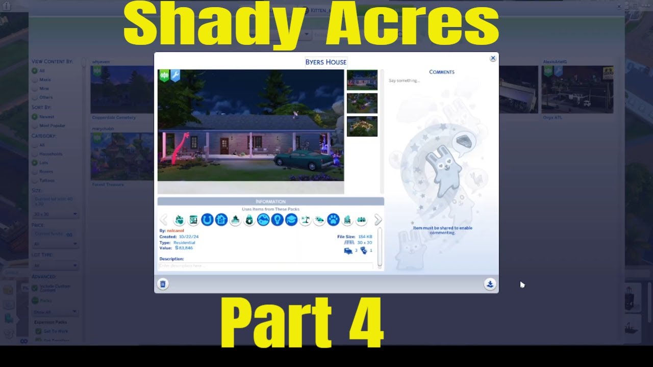Shady Acres Part 4 | Sims 4