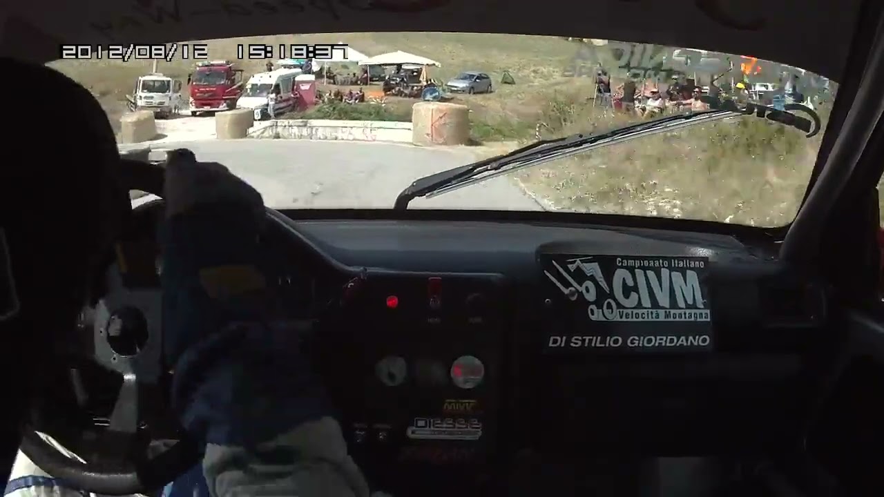 DI STILIO GIORDANO PEUGEOT 106 GR A 1600 SVOLTE DI POPOLI 2012 GARA