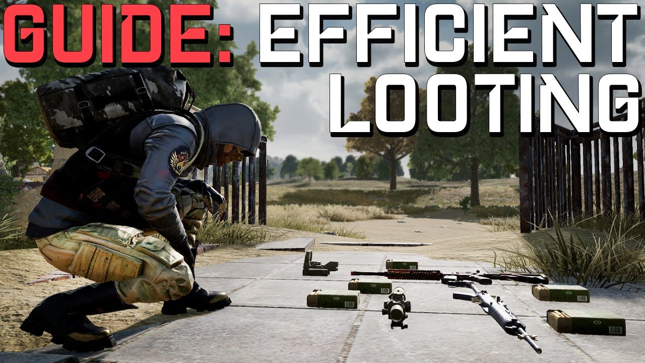 РУКОВОДСТВО: ДОБЫЧА В PUBG - Что грабить? Как грабить? Где грабить?