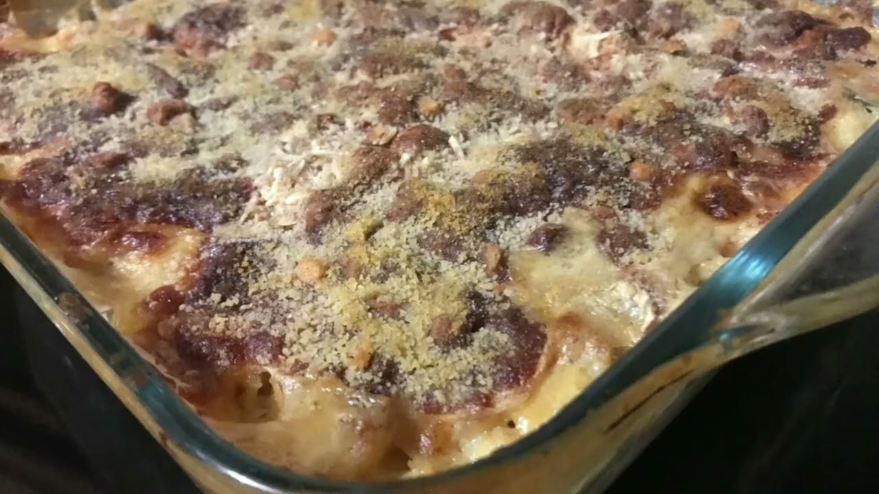 Gratin de Morue à la crème recette très facile et délicieuse