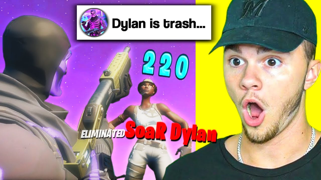 Reacting to my BIGGEST HATERS Fortnite Videos...