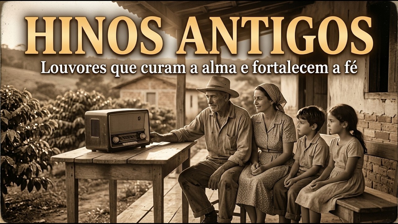 HINOS ANTIGOS | Louvores que Curam a Alma, Fortalecem a F&eacute; | Hinos dos Anos 60 e 70 que Tocam a Alma