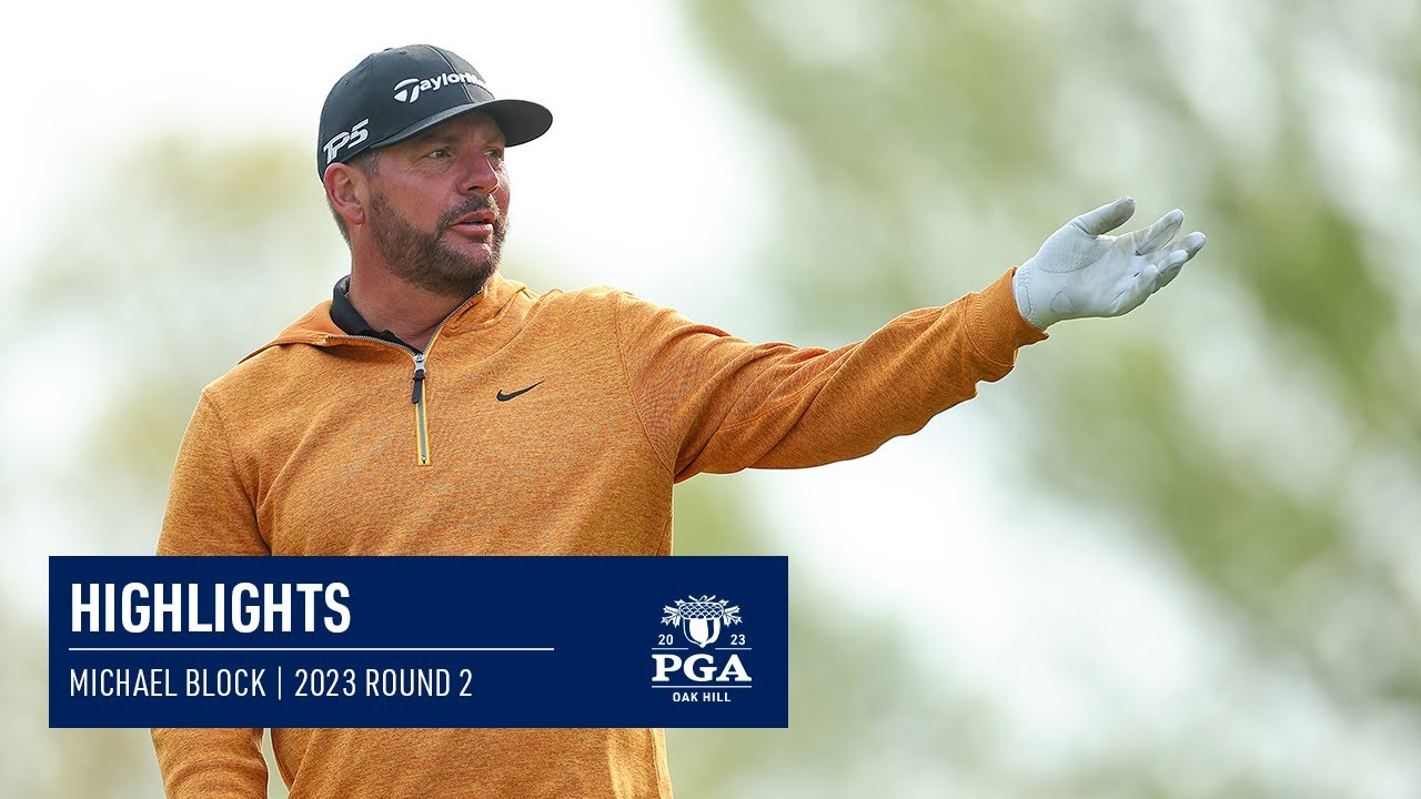 Club Pro Michael Block Shoots 70! | Round 2 | 2023 PGA Championship
