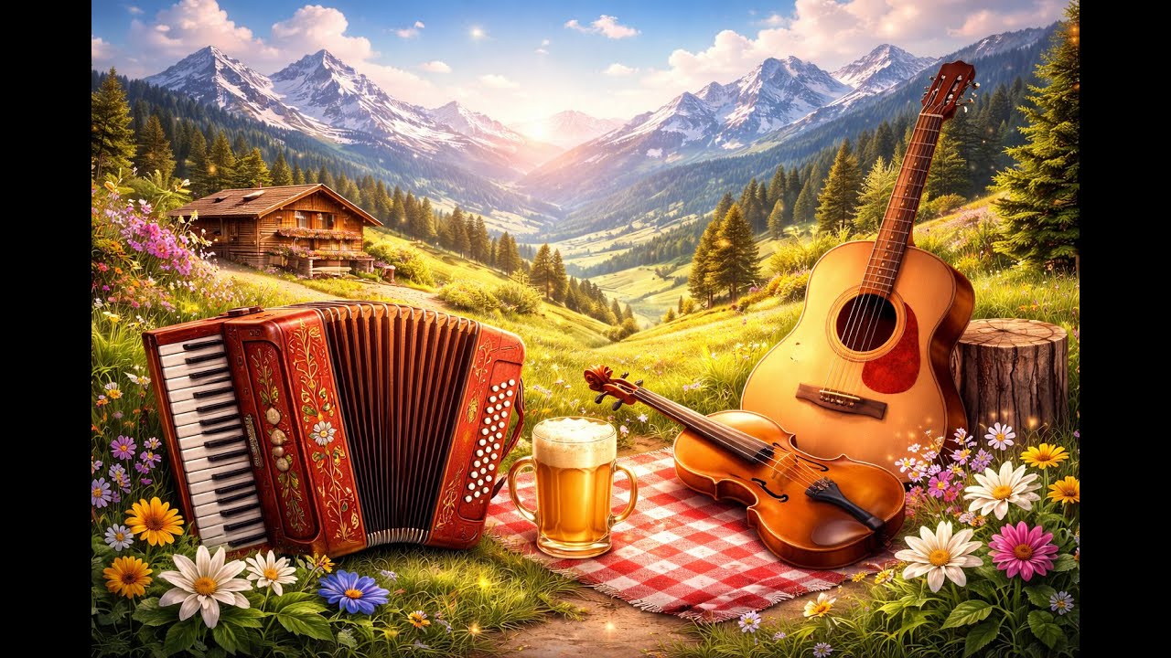 Alpen Schlager Instrumental 🌄🎶 Moderne Volksmusik & Heimatgefühl | 1 Stunde Musik