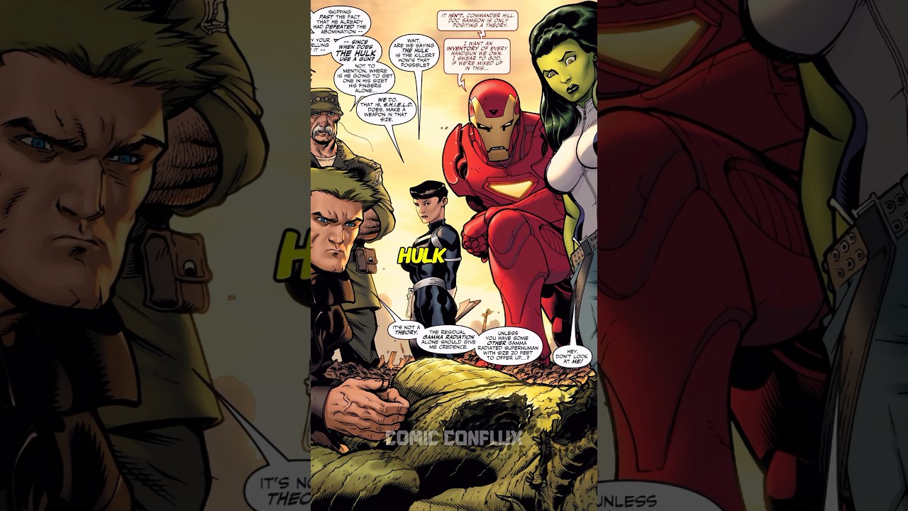 Ironman can’t stop Hulk.. 