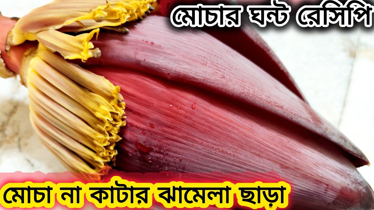 মোচার ঘন্ট রেসিপি | মোচা না কাটার ঝামেলা ছাড়া বানিয়ে নাও নিরামিষ মোচার ঘন্ট | mochar ghonto recipe