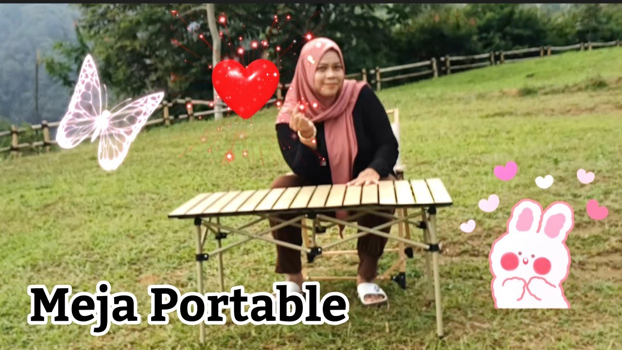 DGza Family Review Meja Portable Terlaris