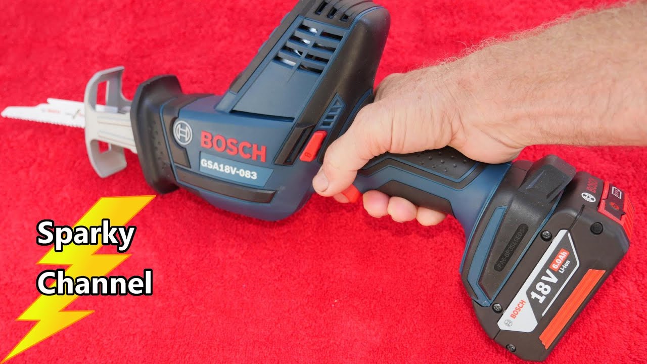Bosch Compact Reciprocating Saw GSA18V-125 Review