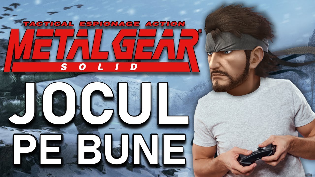 METAL GEAR SOLID - JOCUL PE BUNE