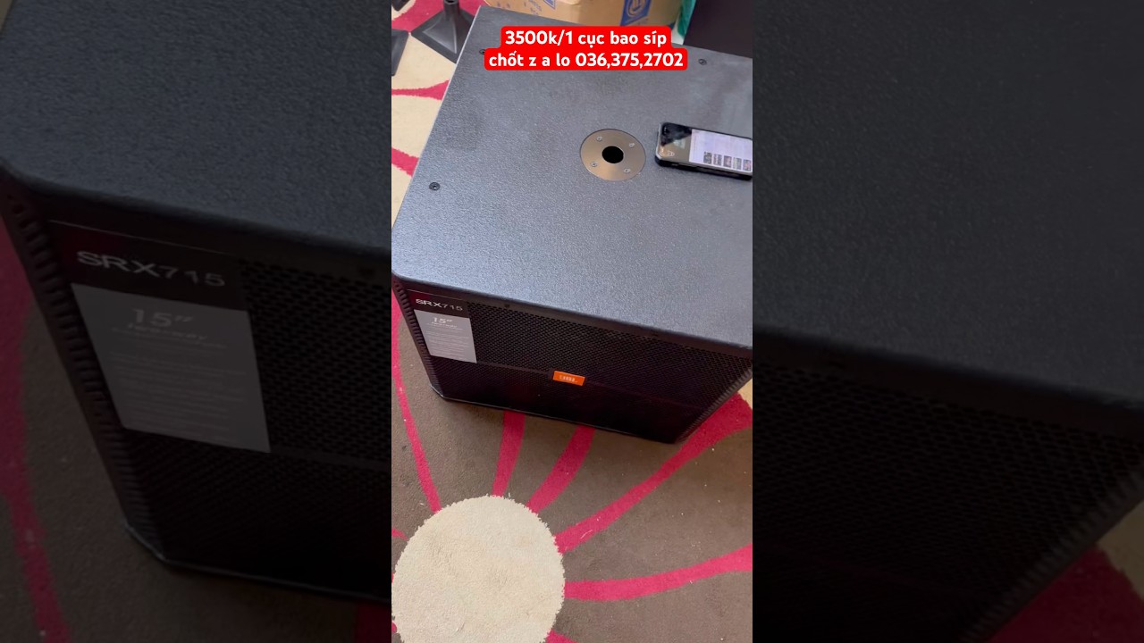 Loa Sub Điện 40 JBL 715, o&aacute;nh uy lực