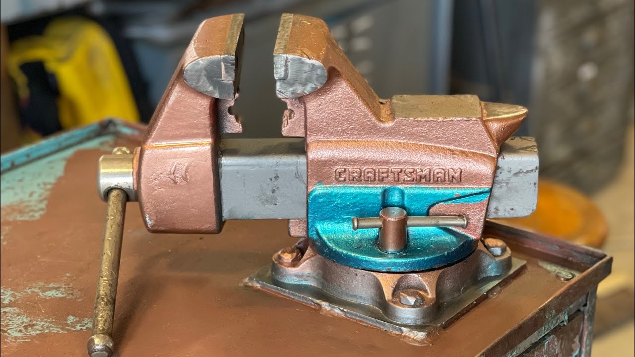 Marketplace Vintage Tool Box and Craftsman Vise Restoration . We make it fancy! What’s inside?