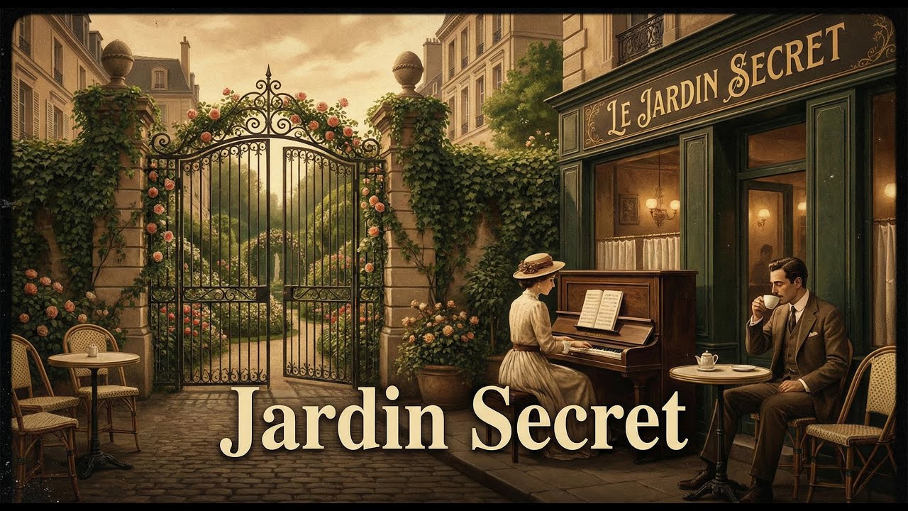 Peaceful French Music | Jardin Secret 🌺