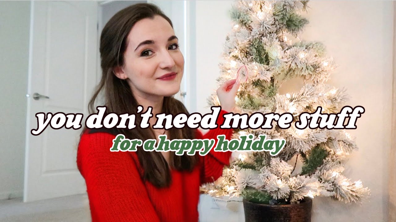 ✨A COZY CHRISTMAS (minus the stress & clutter!) | affordable holiday decor christmas gift ideas 2024