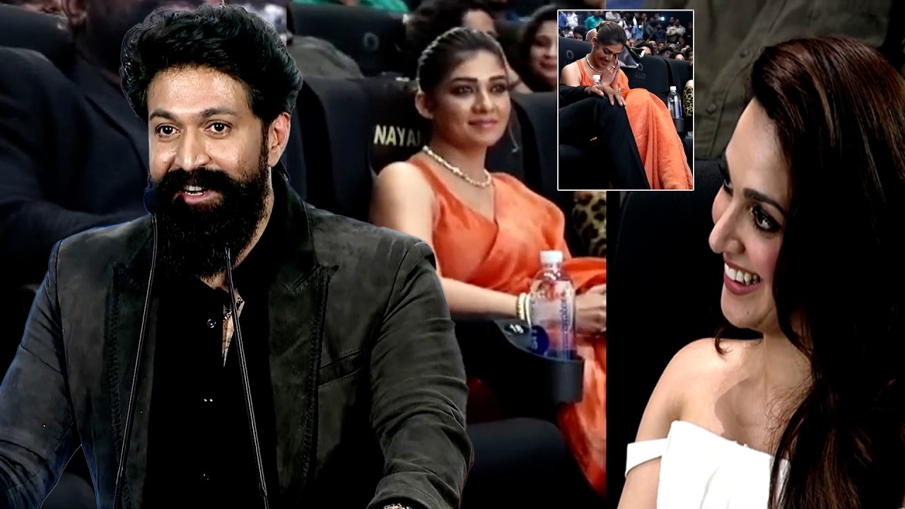 Rocking Star Yash Excellent Speech At Toxic Movie Trailer Launch || Kiara Advani, Nayanthara || BR