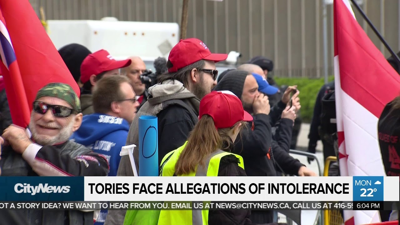 Federal Conservative leader Andrew Scheer faces allegations of intolerance