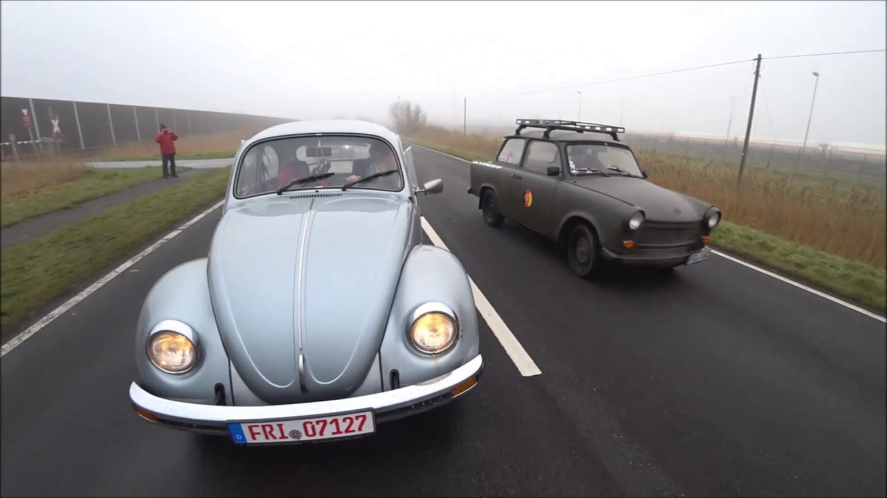 Trabant gegen Käfer -  Das Rennen!