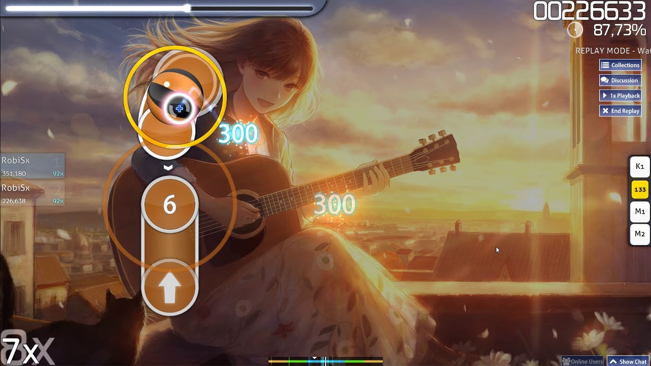 osu! Newbie #4 - Marina Rios - Sarshinohara [Hard]