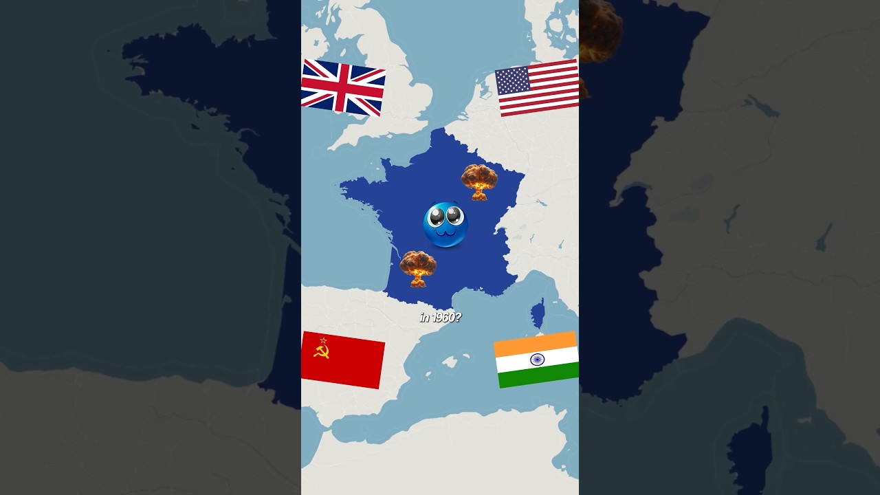 When France Tested Its First Nuke&hellip; How Did the World React? #history